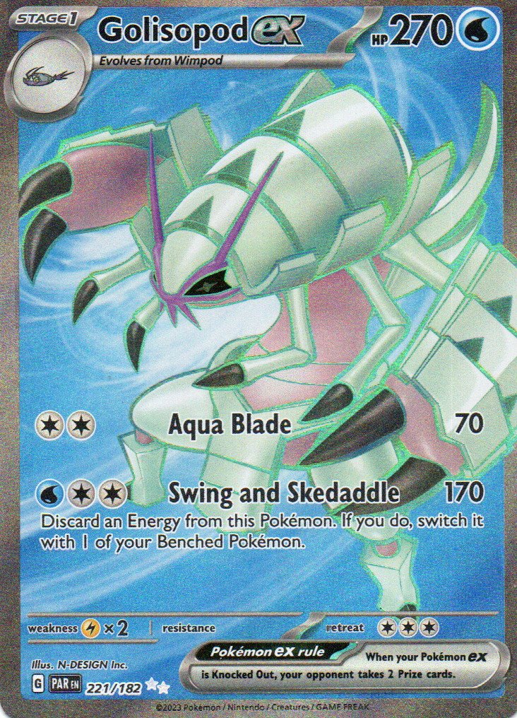 Golisopod ex Ingles PAR 221 Ultra rare