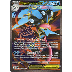 Mega-Greninja ex Ingles CRI 100 Ultra rare