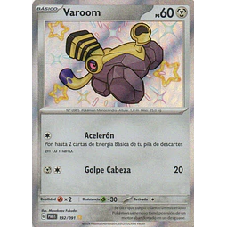 Varoom Español PAF 192 Shiny rare