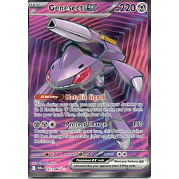 Genesect ex Ingles BLK 161 Ultra rare