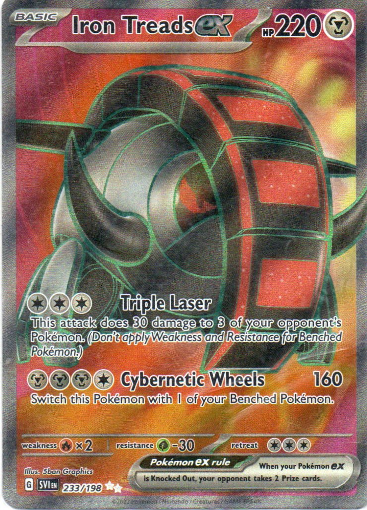 Iron Treads ex Ingles SVI 233 Ultra rare
