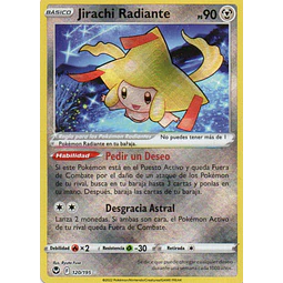 Jirachi Radiante Español 120 Radiant rare