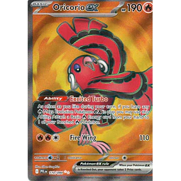 Oricorio ex Ingles PFL 110 Ultra rare