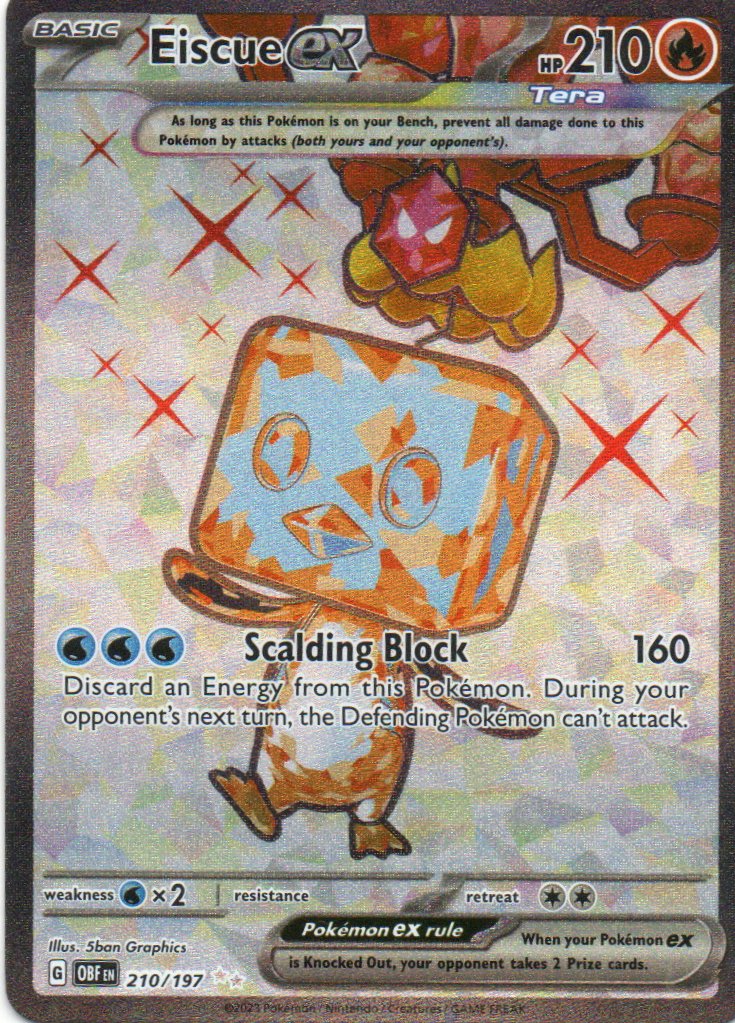 Eiscue ex Ingles OBF 210 Ultra rare