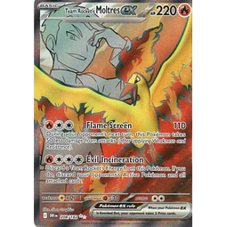 Team Rocket's Moltres ex Ingles DRI 208 Ultra rare