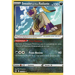 Sneasler de Hisui Radiante Español 123 Radiant rare