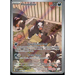 Houndour Ingles OBF 204 Illustration rare