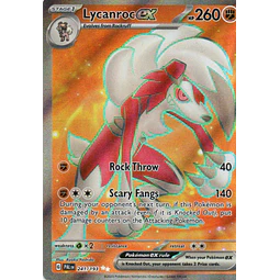 Lycanroc ex Ingles PAL 241 Ultra rare