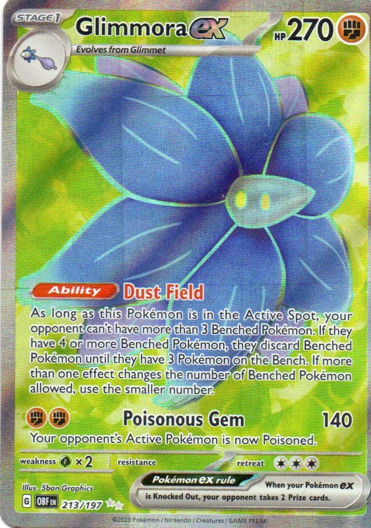 Glimmora ex Ingles OBF 213 Ultra rare