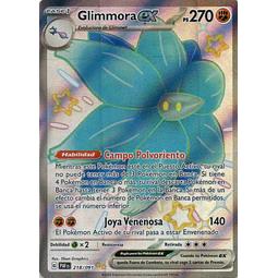 Glimmora ex Español PAF 218 Shiny ultra rare