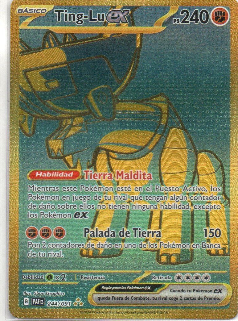 Ting-Lu ex Español PAF 244 Hyper rare