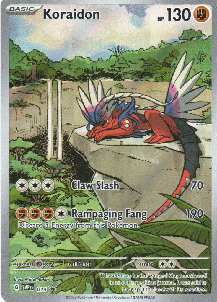 Koraidon Ingles SVP 014 Promo