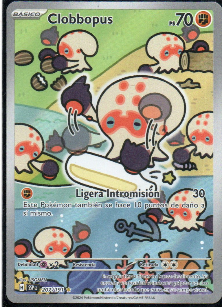 Clobbopus Español SSP 207 Illustration rare