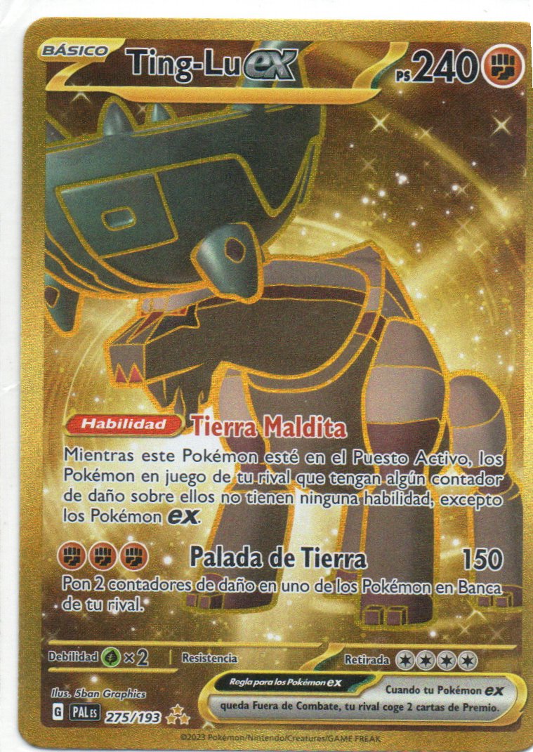Ting-Lu ex Español PAL 275 Hyper rare