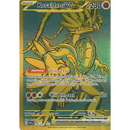 Koraidon ex Ingles PAF 245 Hyper rare