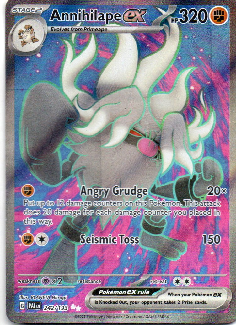 Annihilape ex Ingles PAL 242 Ultra rare