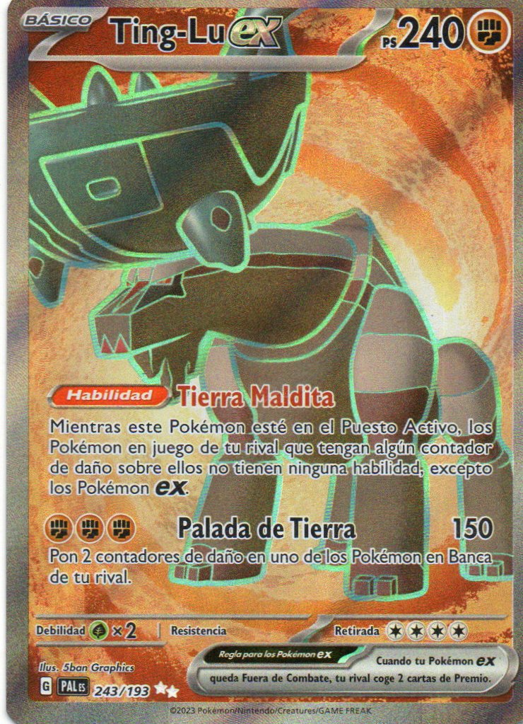 Ting-Lu ex Español PAL 243 Ultra rare