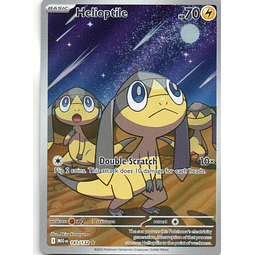 Helioptile Ingles MEG 143 Illustration rare