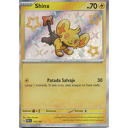 Shinx Español PAF 135 SHIny rare