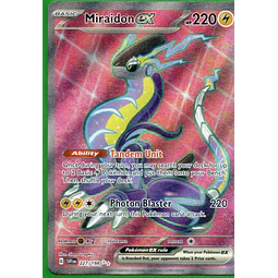 Miraidon Ingles SVI 227 Ultra rare