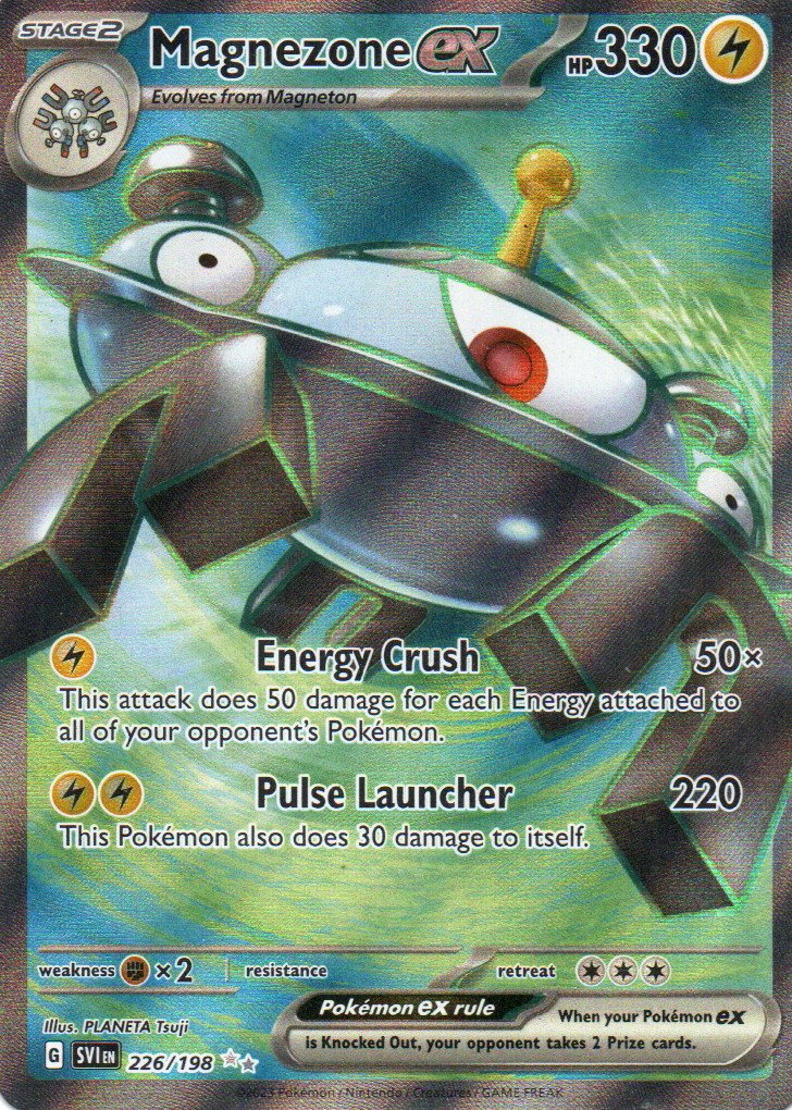 Magnezone ex Español SVI 226 Ultra rare