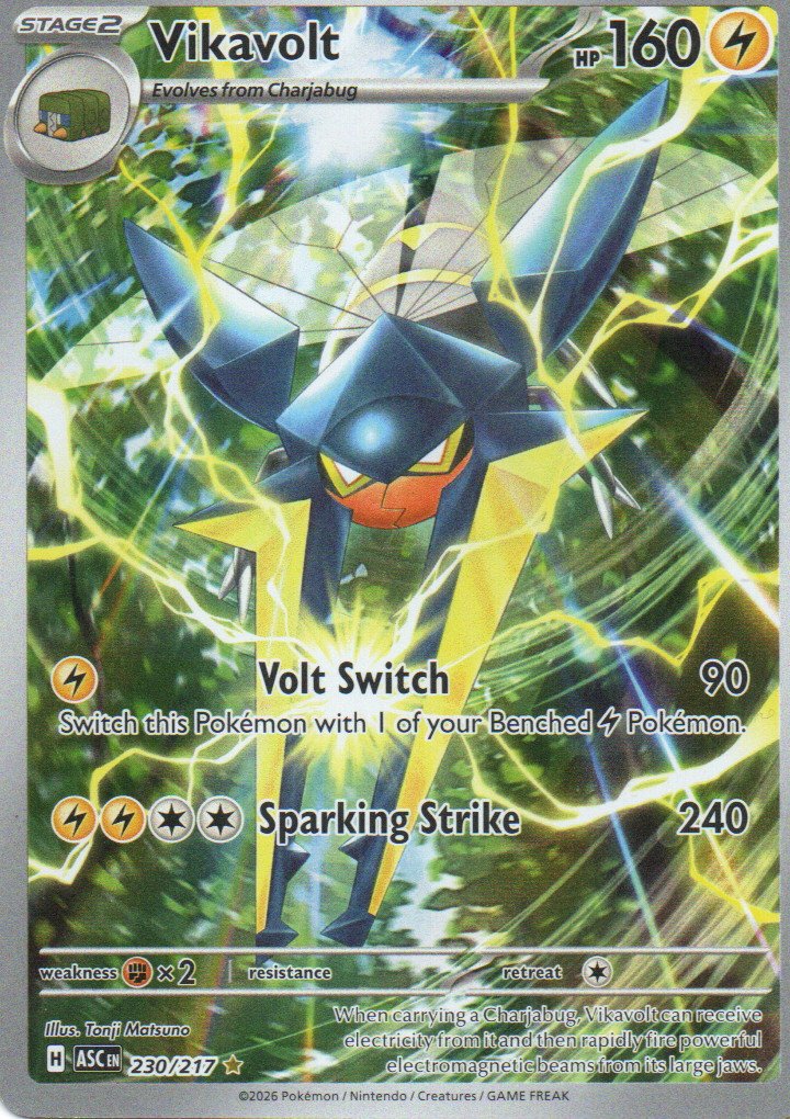 Vikavolt Ingles ASC 230 Illustration rare