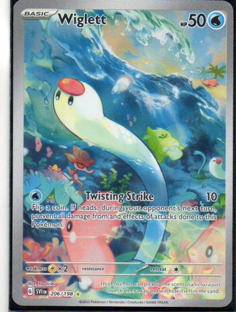 Wiglett Ingles SVI 206 Illustration rare