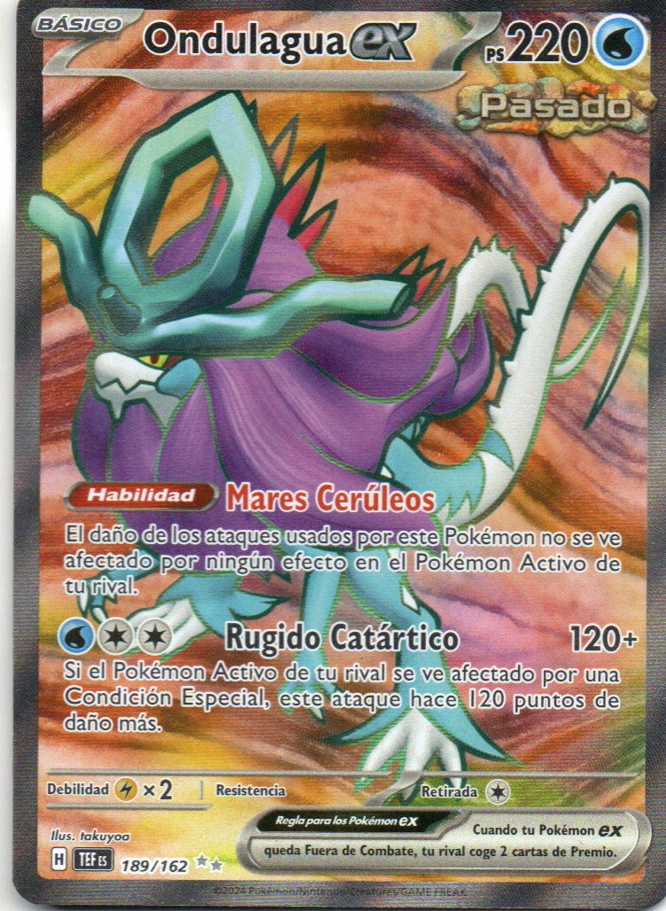 Ondulagua ex Español TEF 189 Ultra rare
