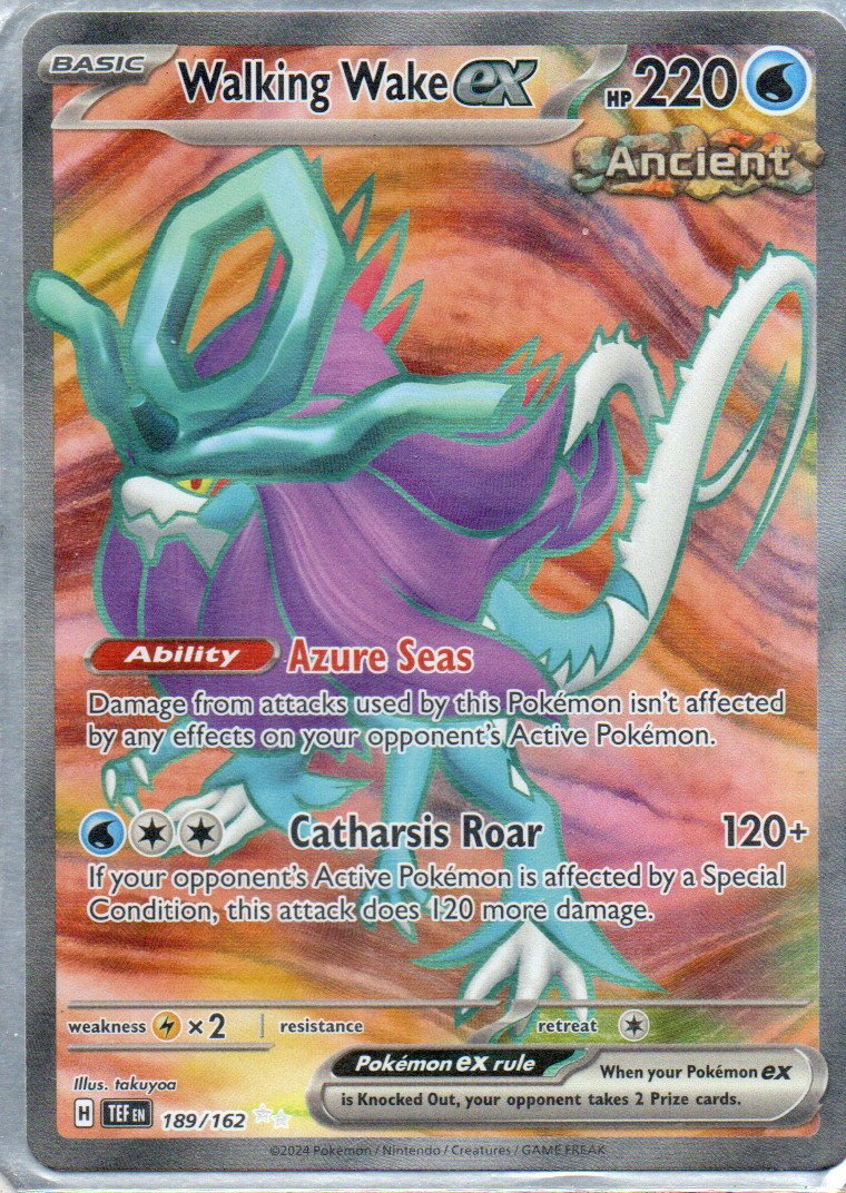 Walking Wake ex Ingles TEF 189 Ultra rare