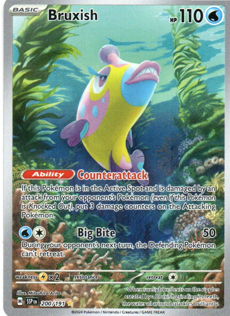 Bruxish Ingles SSP 200 Illustration rare