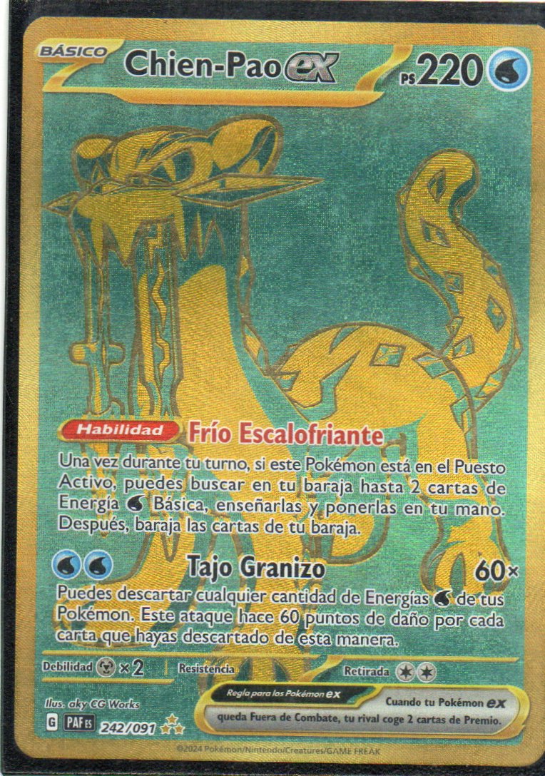 Chien-Pao ex Español PAF 242 Hyper rare