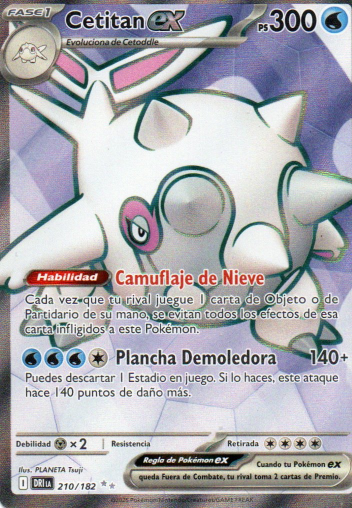 Cetitan ex Español DRI 210 Ultra rare