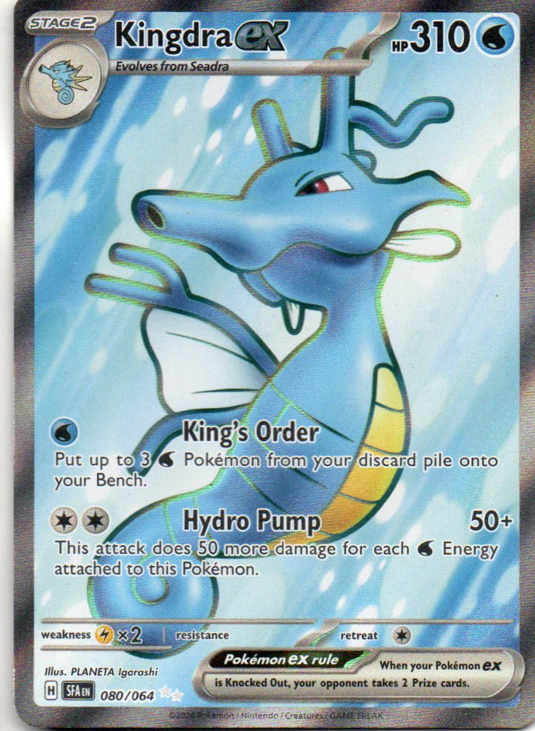 Kingdra ex Ingles SFA 080 Ultra rare