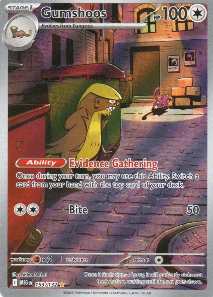 Gumshoos Ingles MEG 153 Illustration rare
