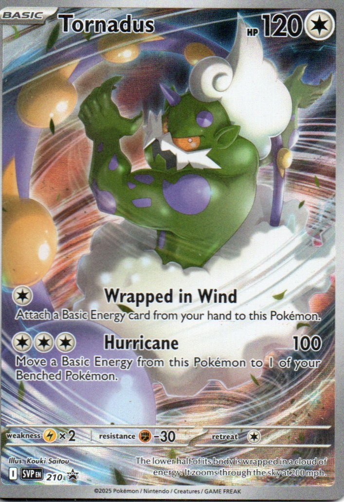 Tornadus Ingles SVP 210 Promo