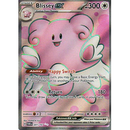 Blissey ex Ingles TWM 201 ultra rare