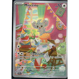 Minccino Ingles TEF 182 Illustration rare
