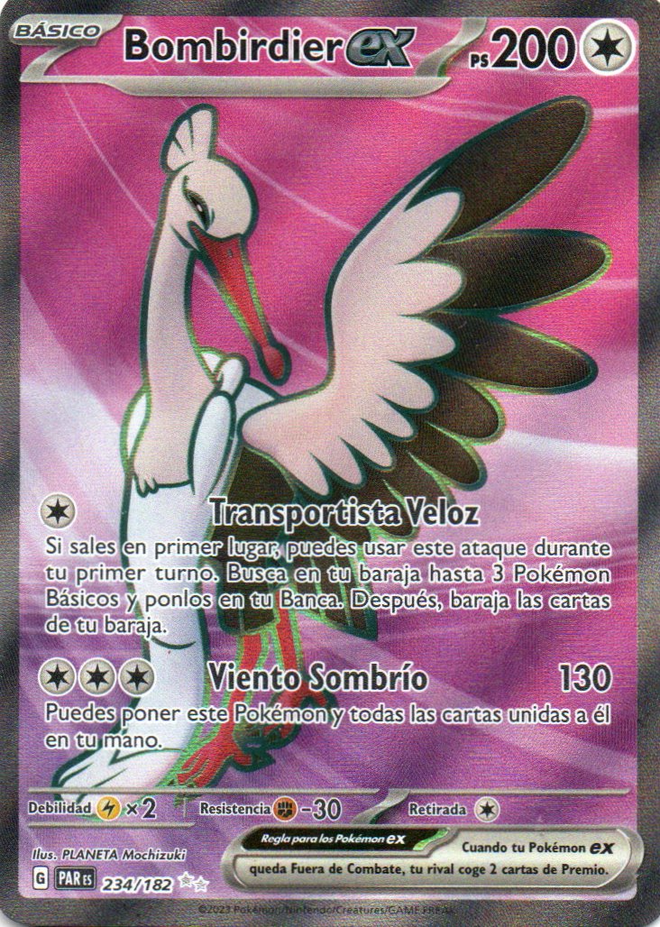 Bombirdier ex Español PAR 234 ultra rare