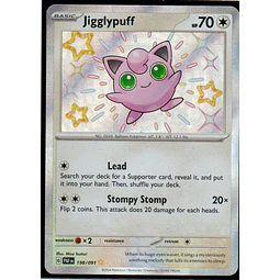 Jigglypuff Ingles PAF 198 Shiny rare