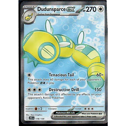 Dudunsparce ex Ingles JTG 178 ultra rare
