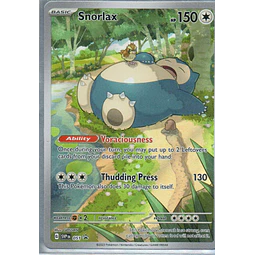 Snorlax Ingles SVP 051 Promo