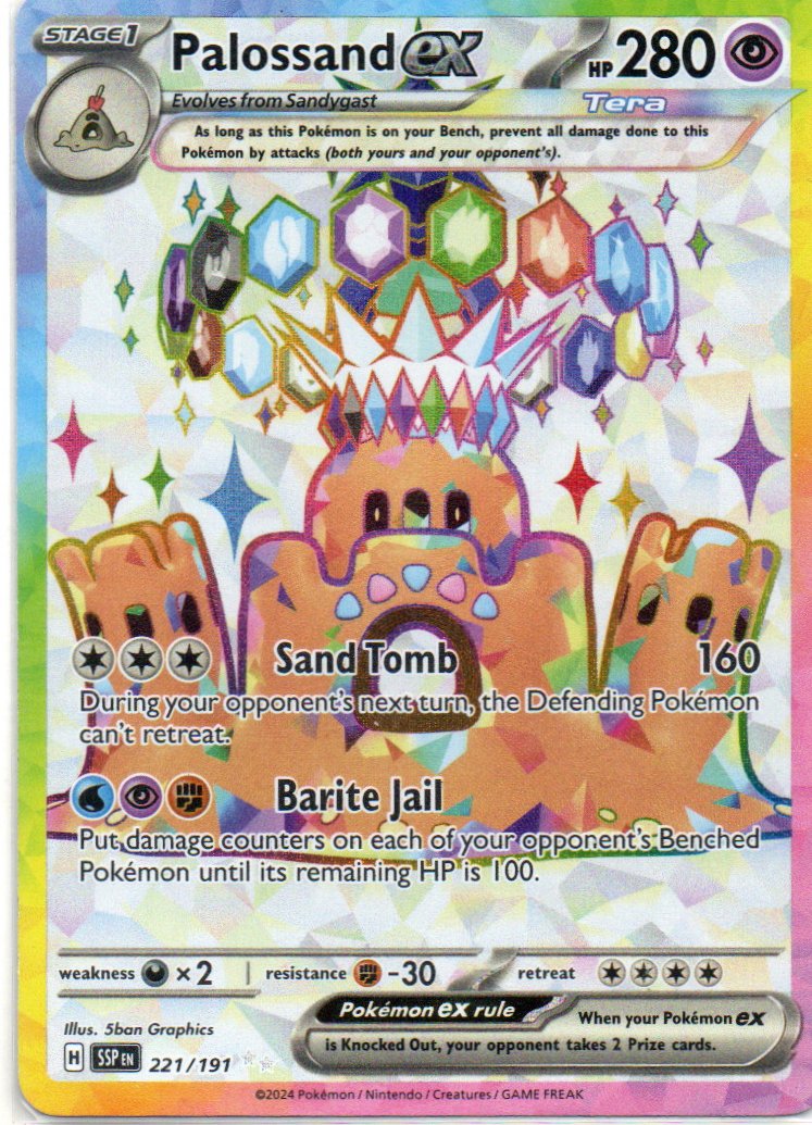 Palossand ex Ingles SSP 221 Ultra rare