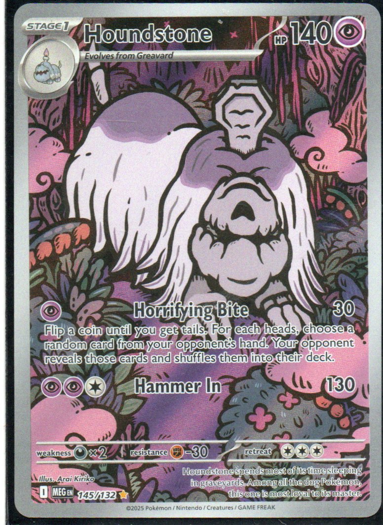Houndstone Ingles MEG 145 Illustration rare
