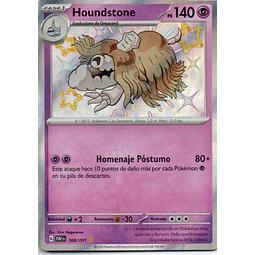 Houndstone Español PAF 168 Shiny rare