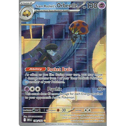Team Rocket's Orbeetle Ingles DRI 198 Illustration rare