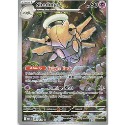 Shedinja Ingles MEG 144 Illustration rare