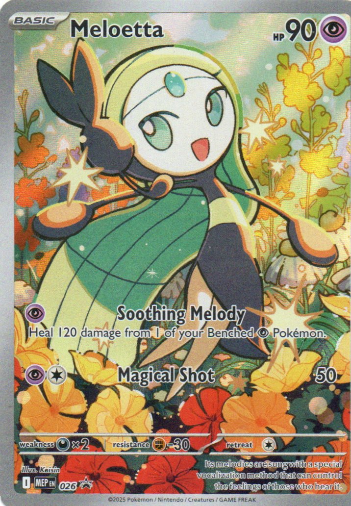 Meloetta Ingles MEP 026 Promo