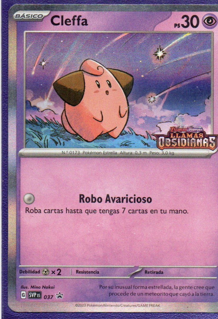 Cleffa Español SVP 037 Promo