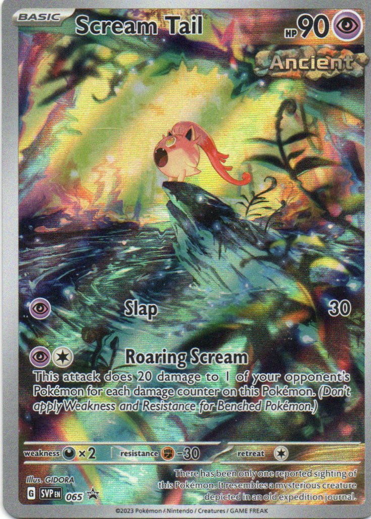 Scream Tail Ingles SVP 065 Promo