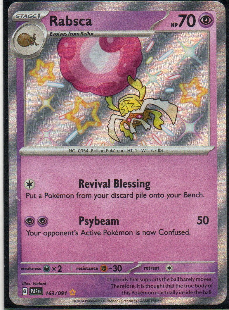 Rabsca Ingles PAF 163 Shiny rare